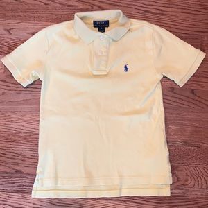Ralph Lauren Boy’s Yellow Polo Size Small 8